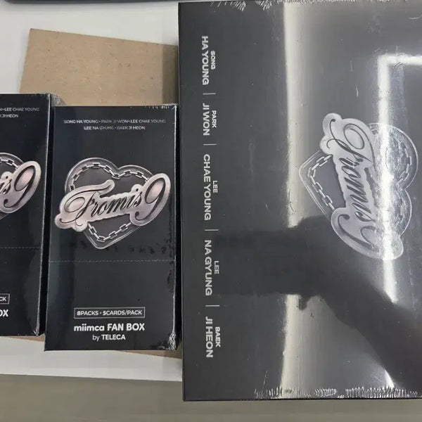[BUNJANG] fromis_9 Teraca Limited Box + Fanbox Bundle / 프로미스나인 테레카 리미티드 박스 1개 + 팬박스 2개 묶음 판매