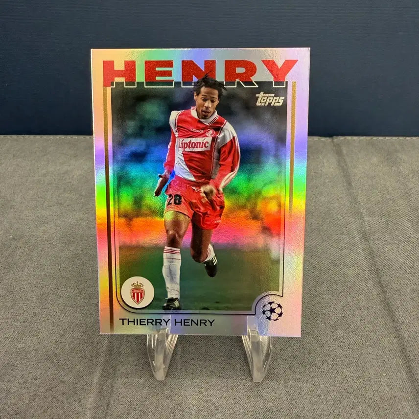[BUNJANG] AS Monaco Thierry Henry Image Variation SP Card / AS모나코 티에리 앙리 이미지 베리에이션 SP 카드