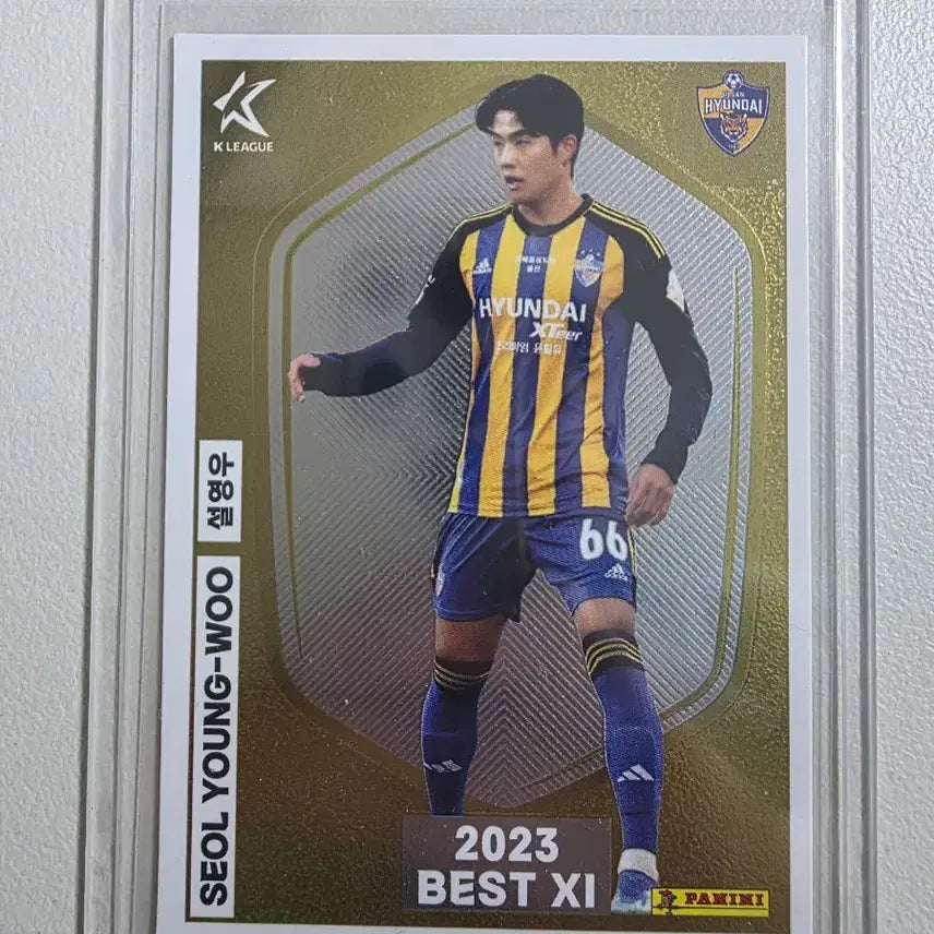 [BUNJANG] Panini 2024 K League Seol Young-woo Best XI Card Ulsan HD / (특가) 2024 k리그 파니니 설영우 베스트일레븐 카드 울산HD