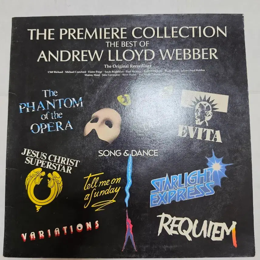 [BUNJANG] Andrew Lloyd Webber Best Collection LP / Andrew Lloyd LP UK 웨버 베스트 컬렉션