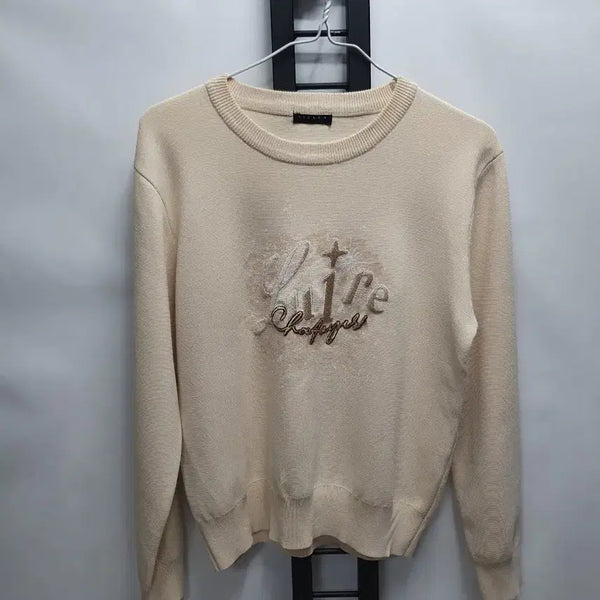 [BUNJANG] Sisley Knit Ivory Free Size / 시슬리 니트 아이보리 F