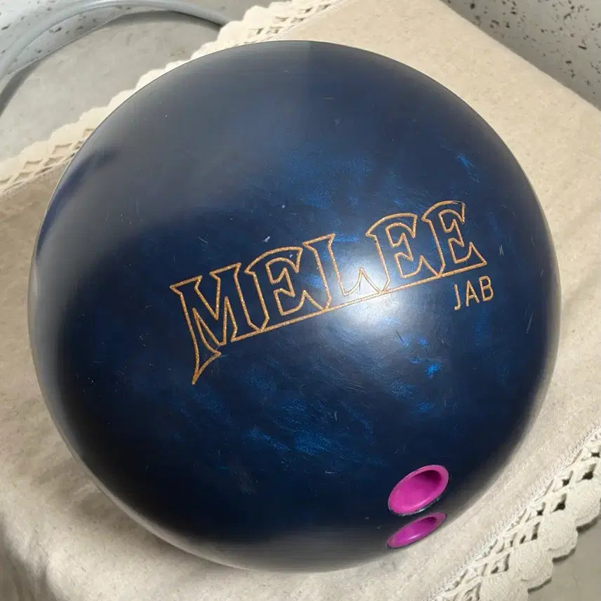 [BUNJANG] Mellijab Midnight Blue 15lb Two-Handed Bowling Ball / 멜리잽 15p 볼링공 투핸드,덤리스