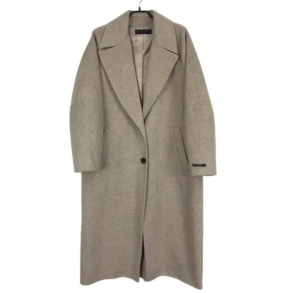 [BUNJANG] Sisley Oversized Cashmere Single Coat Women's Size 66 / 시슬리 SISLEY 오버핏 캐시미어 싱글코트 여성66