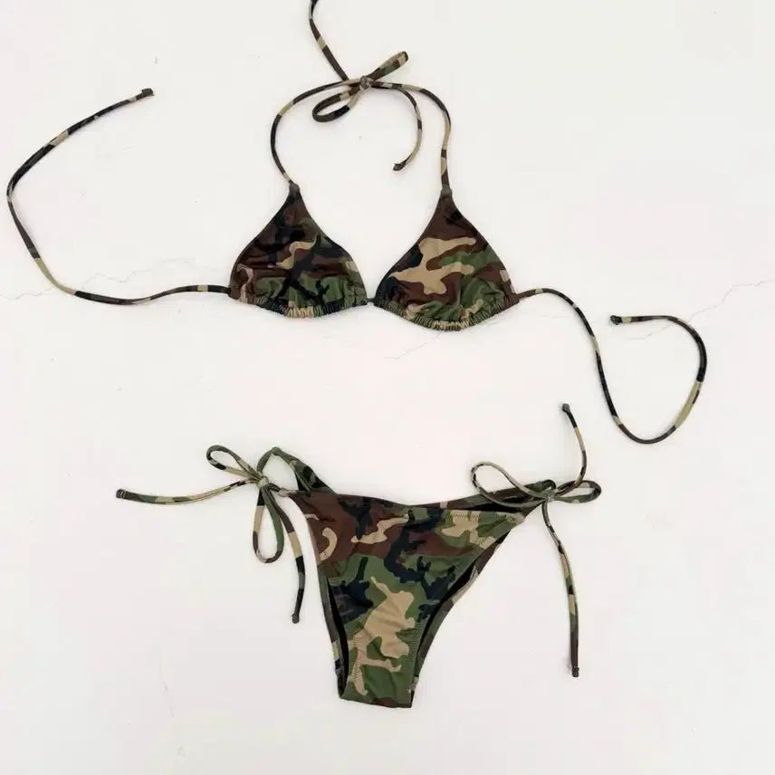 [BUNJANG] Innir Camo Bikini / innir 이니어 카모 비키니