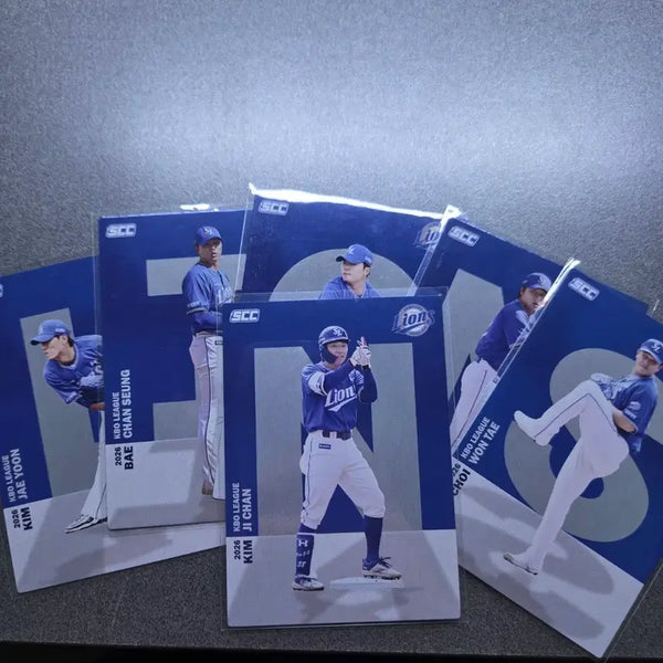 [BUNJANG] 2026 KBO Samsung Alpha Set Collection / 2026 KBO 카드 삼성 알파벳 모음