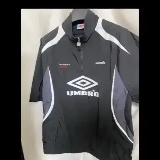 [BUNJANG] Umbro 2024 Blockcore Woven Half-Zip Short-Sleeve Anorak XL / 엄브로 2024 블록코어 우븐 하프집업 반팔 아노락 2XL