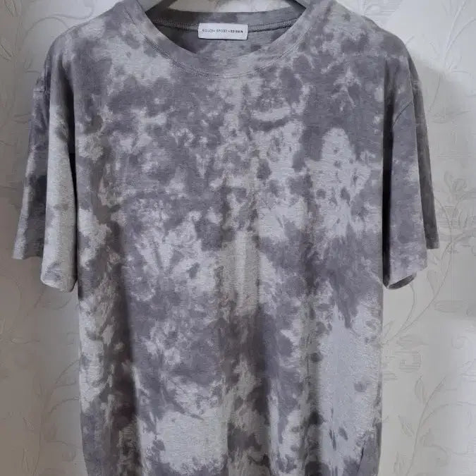 [BUNJANG] KOLON SPORT x SEISHIN Collaboration Marble Washing T-Shirt / (105) 코오롱 x 세이신 협업 마블워싱 반팔티