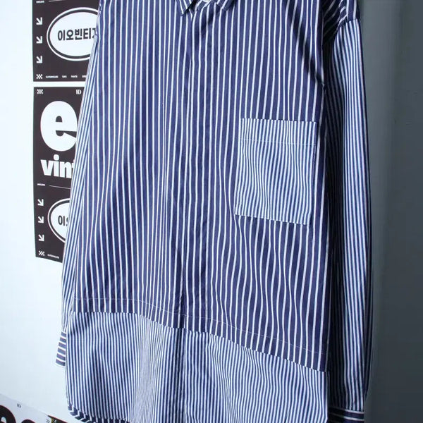 [BUNJANG] Uniqlo x Jil Sander Collaboration Oversized Shirt 2XL-3XL / (2XL-3XL) 유니클로 셔츠 남방 질샌더 협업 빅사이즈-H34494