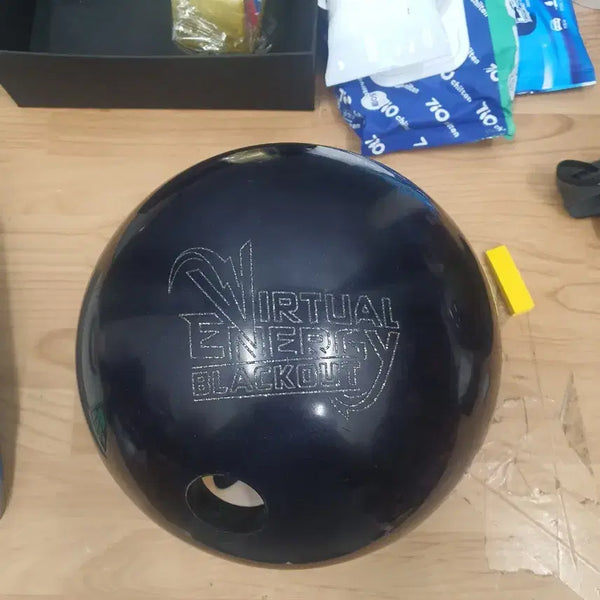 [BUNJANG] Used Bowling Ball 15lb Virtual Energy Blackout / 중고볼링공 15p 버추얼에너지 블랙아웃