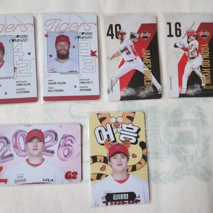 [BUNJANG] Kia Tigers 2026 Photocard / 2026년 기아 타이거즈 포토카드