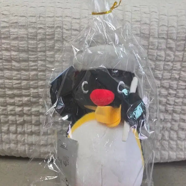 [BUNJANG] Pingu in the City Pingu Conductor 27cm Doll (Sealed) / 핑구 인더시티 핑구지휘자 27cm 인형 미개봉