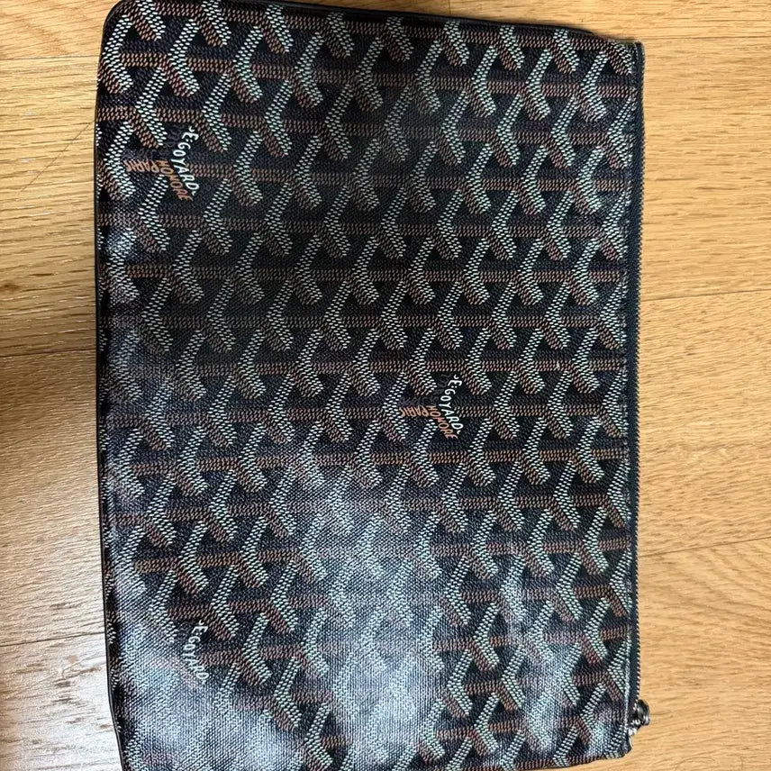 [BUNJANG] Goyard Saint-Louis Tote Bag MM Black / 고야드 세나 클러치백 MM 블랙