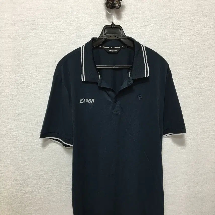 [BUNJANG] Renoma Golf Men's Short Sleeve Polo T-Shirt Size 105 / 레노마 골프티 남성 반팔 카라티셔츠