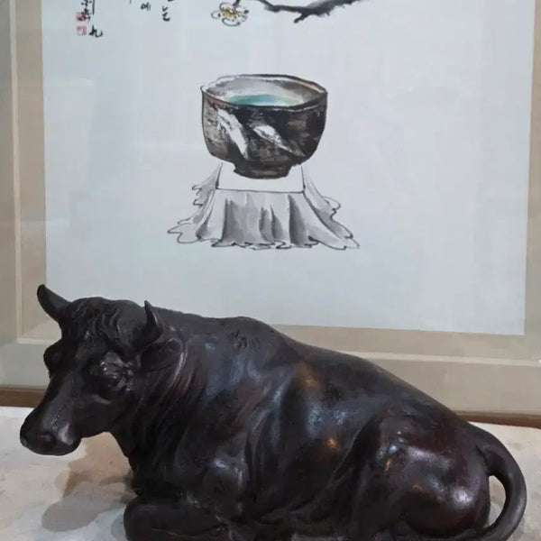 [BUNJANG] Large Cast Iron Bull / 사이즈 좋은 무쇠 황소