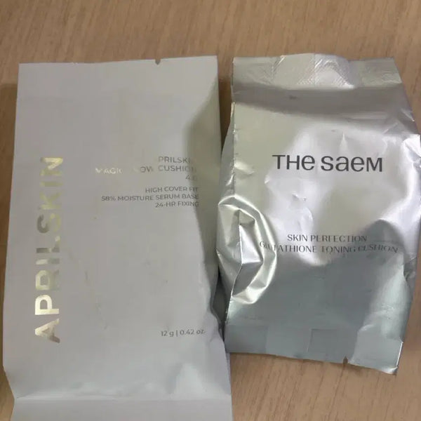 [BUNJANG] April Skin Magic Snow Cushion SPF50+ PA++++ (Refill) - Shade 21 / 에이프릴스킨 매직스노우 쿠션 21 리필