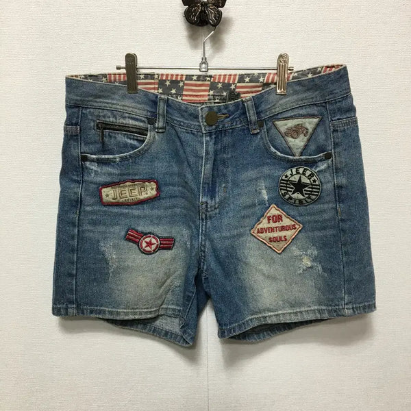[BUNJANG] JEEP Women's Denim Shorts / JEEP지프 여성 데님쇼츠 청반바지