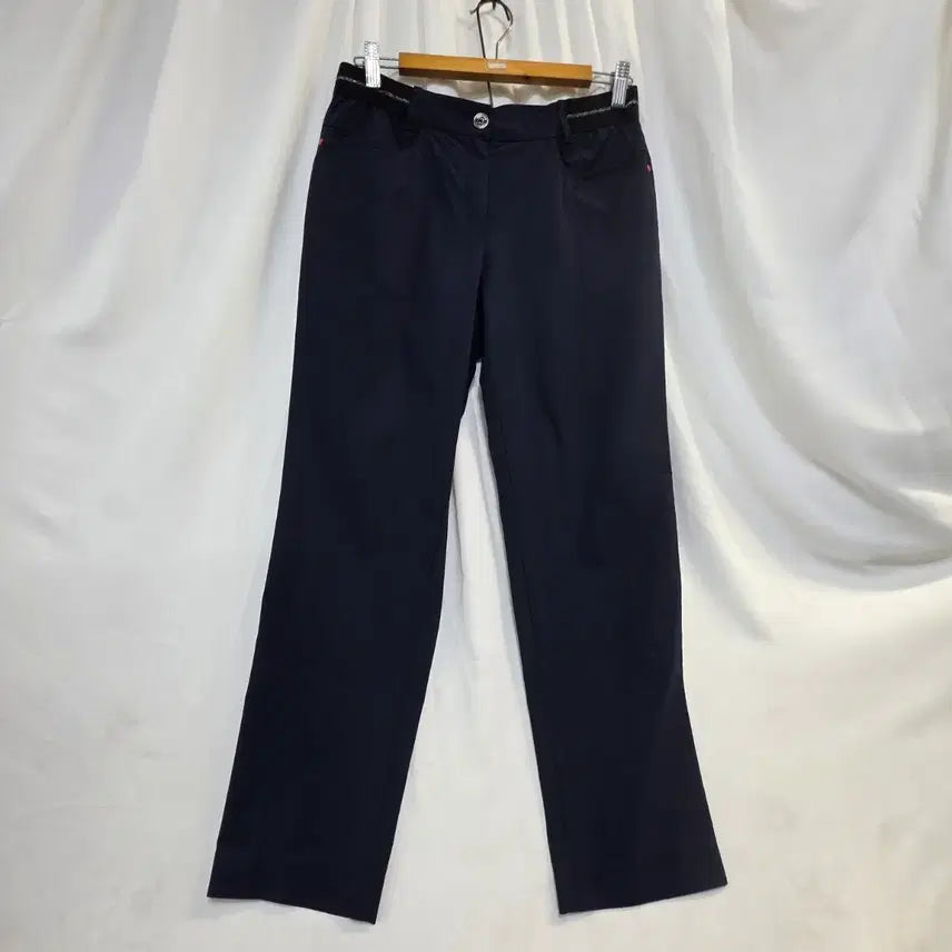 [BUNJANG] Crocodile Ladies' Golf Pants Navy / 크로커다일  골프여성바지 네이비 바지