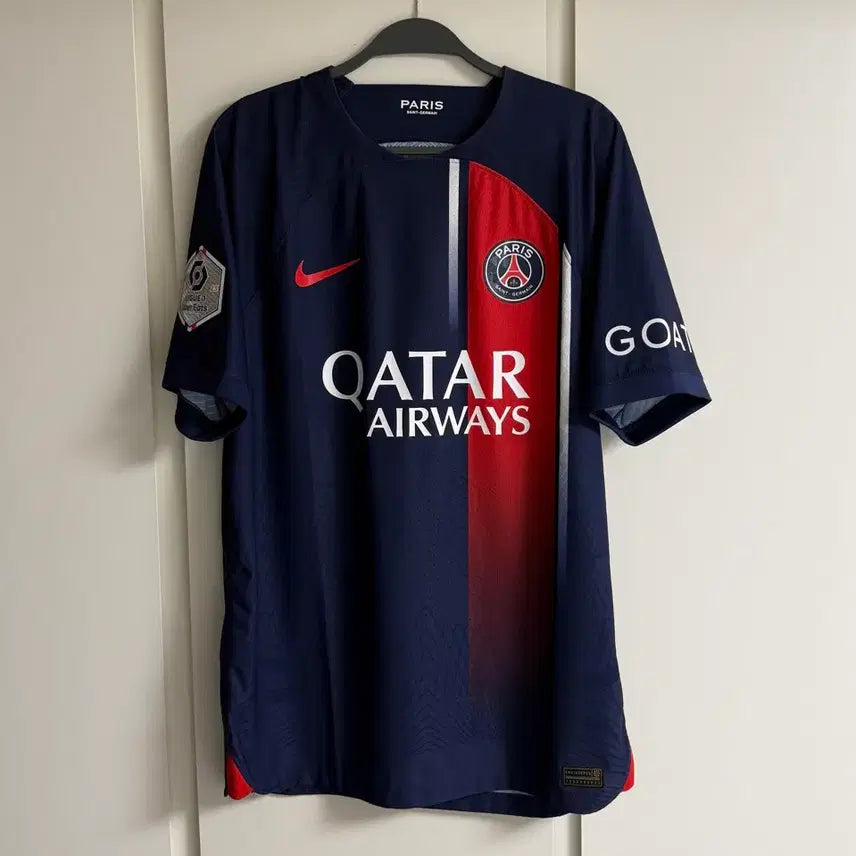 [BUNJANG] Paris Saint-Germain (PSG) Home Authentic Jersey - Men's Medium / 파리 생제르맹 PSG 유니폼 홈 어센틱