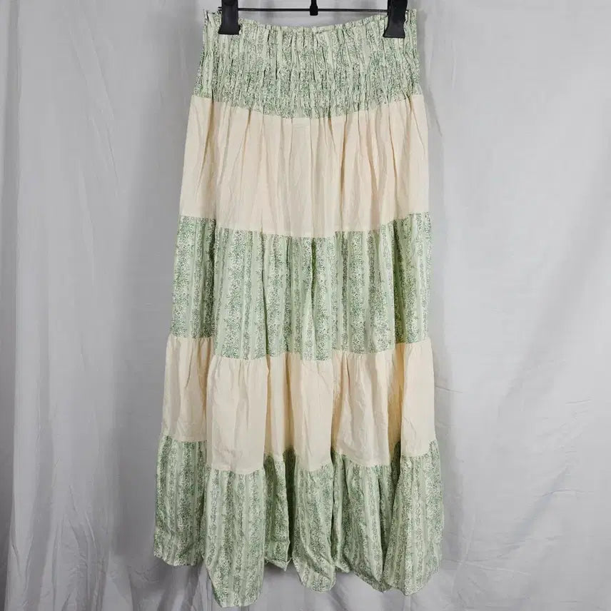 [BUNJANG] Cream Patch Skirt / 크림패치 스커트