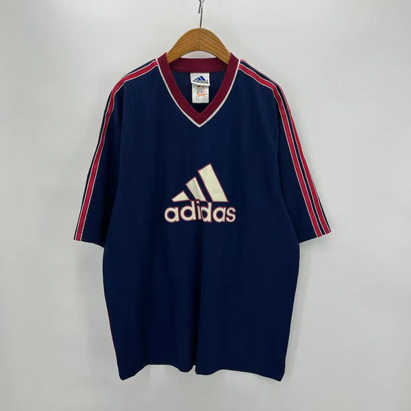[BUNJANG] Adidas 90s Old School Jersey T-Shirt / [ADIDAS] 90s 아디다스 올드스쿨 져지 반팔 티셔츠