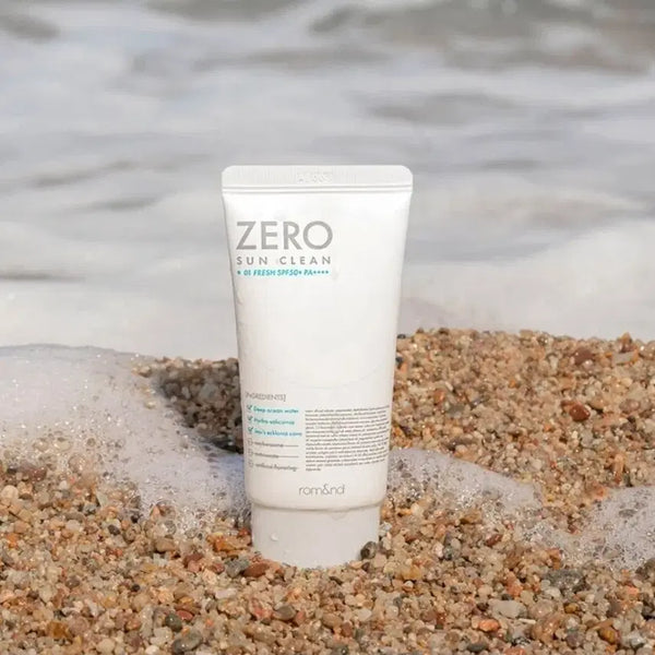 [BUNJANG] Rom&nd Zero Sun Clean SPF 50+ PA++++ Fresh 50ml (Sealed) / 미개봉 / 롬앤 제로 선 클린 01 프레쉬 50ml