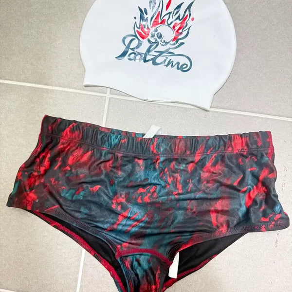 [BUNJANG] Fulltime Hera XL Swimsuit and Magma Cap Set / 풀타임 헤라 XL + 마그마 수모