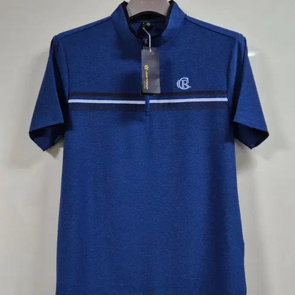 [BUNJANG] Louis T-Crown Golf Men's Half-Zip Pullover - Size 100 / 루이 티크라운 골프 미착용 고급 반집업 남자 100싸이즈