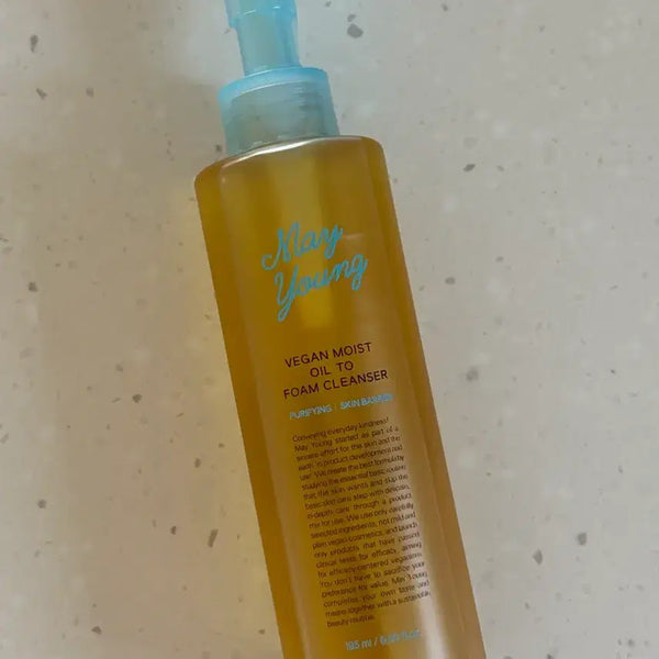 [BUNJANG] Meiying Vegan Moist Oil to Foam Cleanser 185ml / 메이영 오일 투 폼 클렌저