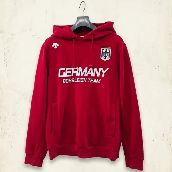 [BUNJANG] Descente Germany Bobsleigh Team Hoodie M / 데상트 독일 봅슬레이 팀 후드티 M