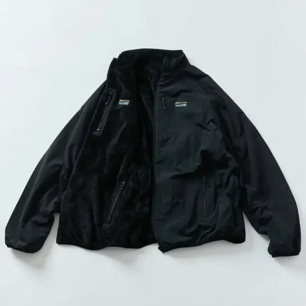 [BUNJANG] Freaks Store Reversible Fleece Blouson Black M / 새상품) 프릭스스토어 리버서블 후리스 블루종