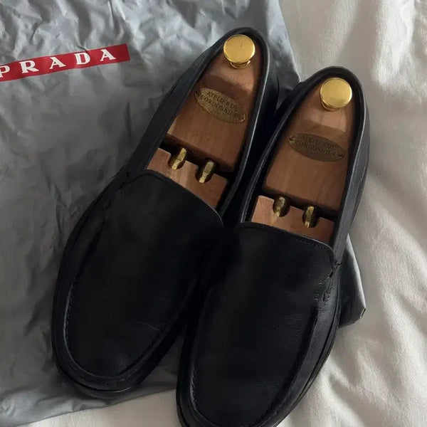 [BUNJANG] Prada Sport 00s Vibram Sole Leather Slip-on Loafers / [260] 00s 프라다 스포츠 슬립온 로퍼 비브람솔
