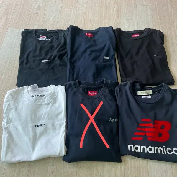[BUNJANG] Supreme T-Shirt Bundle Set (M) / 슈프림 티셔츠 팝니다(일괄) M