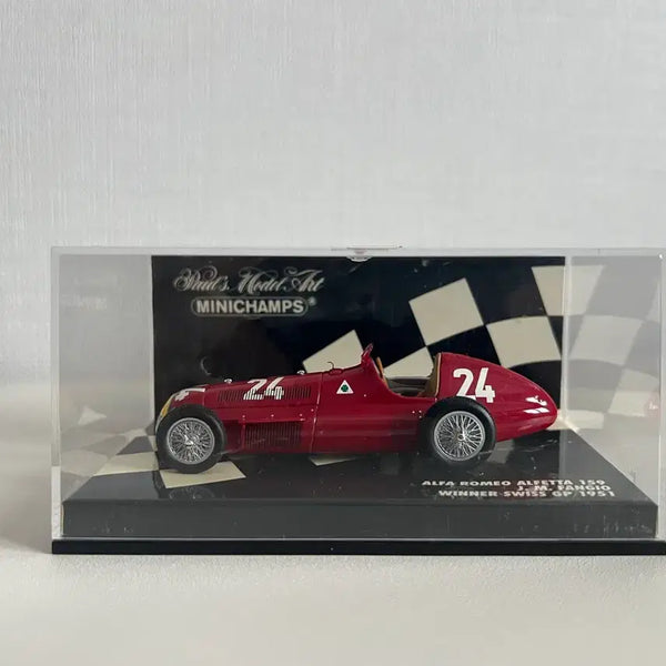 [BUNJANG] Minichamps Alfa Romeo Alfetta 159 Fangio 1951 Swiss GP Winner 1:43 Scale Model / 미니챔프 알파로메오 Alfetta 159 Fangio 1:43