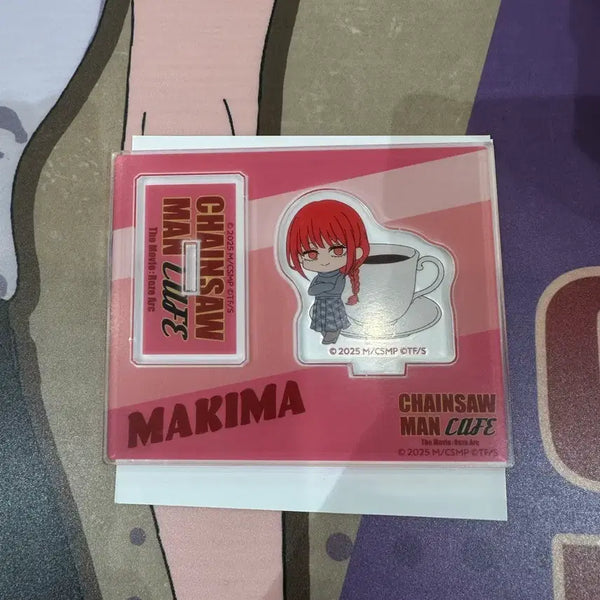 [BUNJANG] Chainsaw Man Makima Collaboration Cafe Acrylic Stand / 체인소맨 마키마 콜라보 카페 아크릴 스탠드