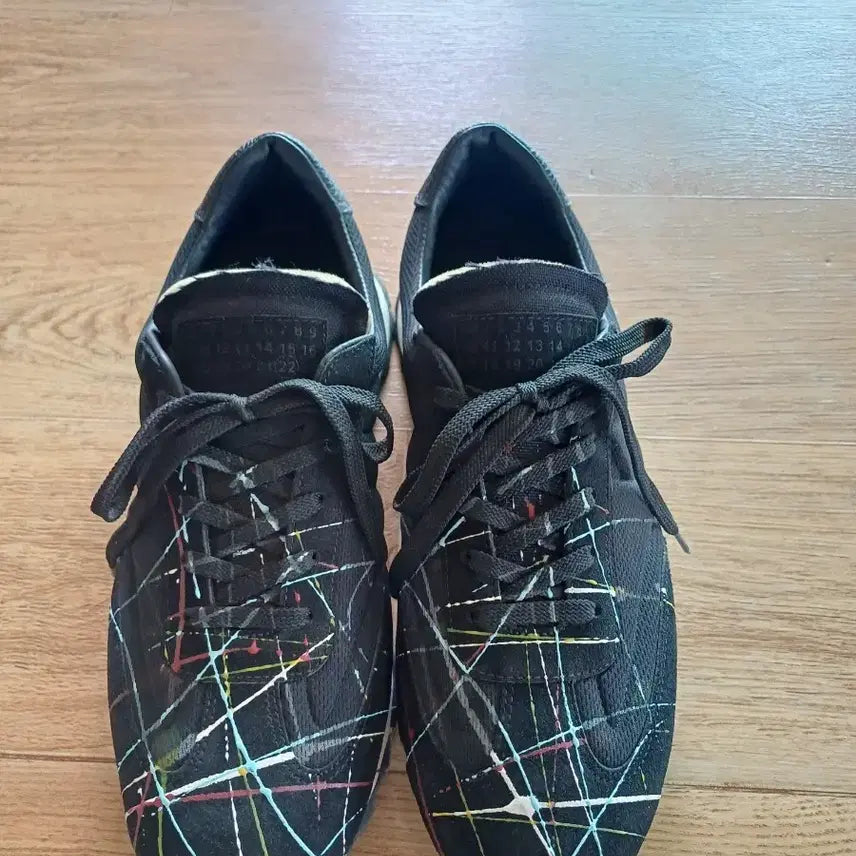 [BUNJANG] Maison Margiela Apertiura Painting Runner Black EU 43.5 / 마르지엘라 아페르투라 43.5