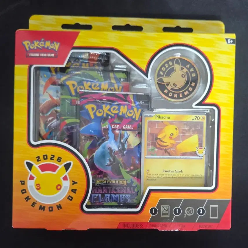 [BUNJANG] Pokemon 30th Anniversary 2026 Pokemon Day Collection Box (North America) - Sealed / 북미 포켓몬카드 30주년 2026 포켓몬데이 컬렉션 박스 미개봉