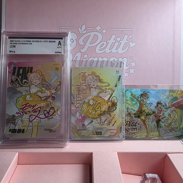 [BUNJANG] Teleca Petit Mignon Kang Eun Ae Voice Actor Autographed Card / TELECA 쁘띠미뇽 강은애 성우 사인 카드
