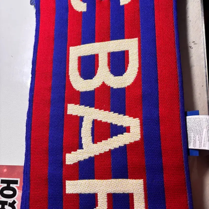 [BUNJANG] FC Barcelona Scarf Unused / 바르셀로나 스카프 미사용
