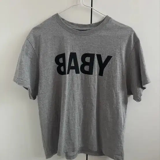[BUNJANG] Tommy Hilfiger Baby Half T-Shirt Grey Size 2 / 톰스벌스데이 베이비 하프 티셔츠 그레이 2사이즈