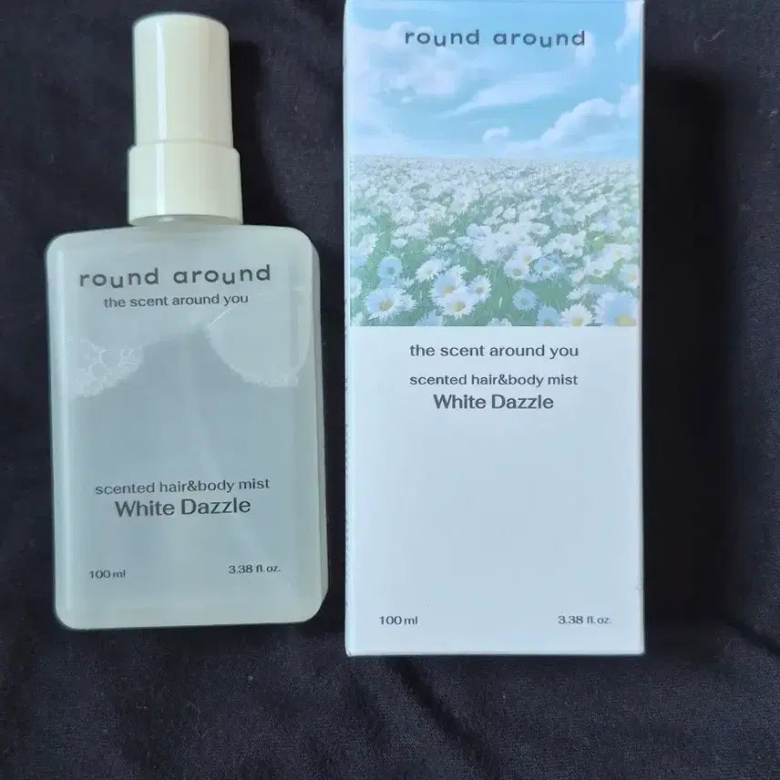 [BUNJANG] Roundaround Scented Hair & Body Mist White Dazzle 100ml / 라운드어라운드 센티드 헤어&바디 미스트 화이트 대즐