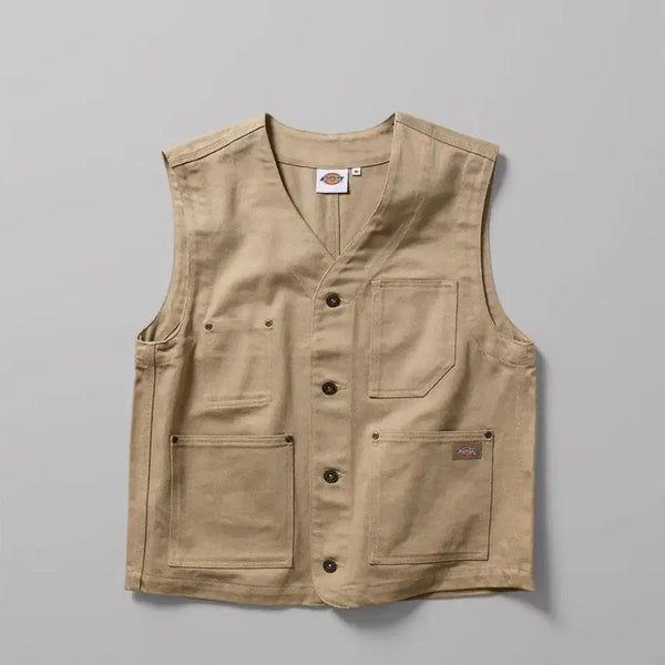 [BUNJANG] Dickies Chore Vest Khaki / 디키즈 초어 베스트 카키