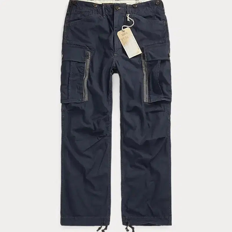 [BUNJANG] RRL Poplin Cargo Pants Navy 31x30 / [31x30 새상품] RRL 포플린 카고 팬츠 네이비