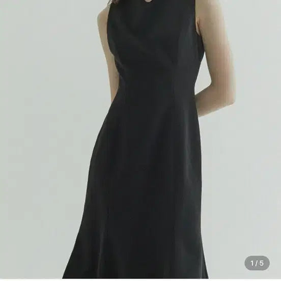 [BUNJANG] Floome Mermaid Dress Black / 플로움 머메이드 드레스 블랙(새상품, 택있음)