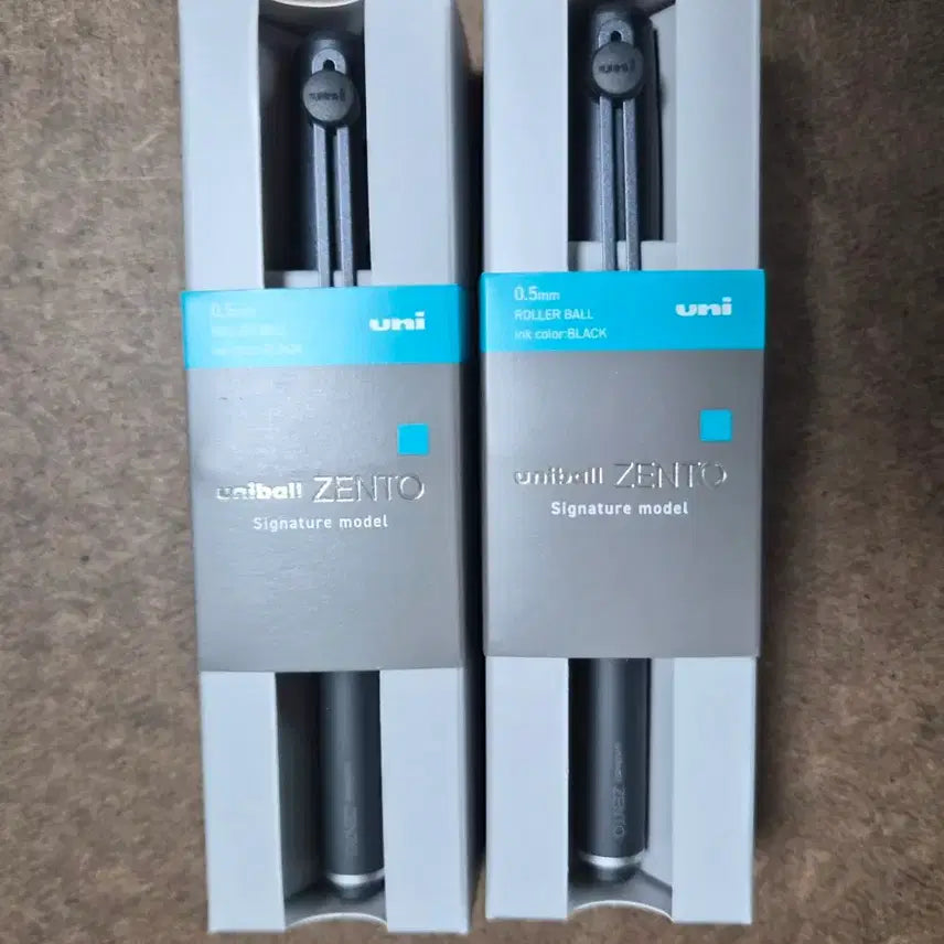 [BUNJANG] Uni-ball Gente Signature Ballpoint Pen Black / 유니볼 젠토 시그니처 볼펜