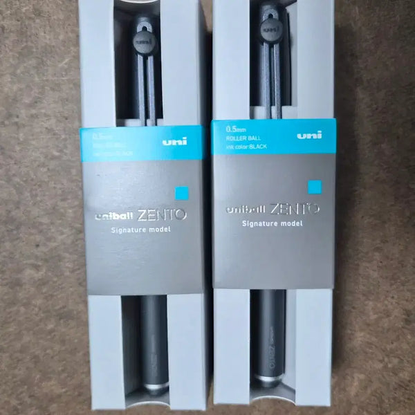 [BUNJANG] Uni-ball Gente Signature Ballpoint Pen Black / 유니볼 젠토 시그니처 볼펜