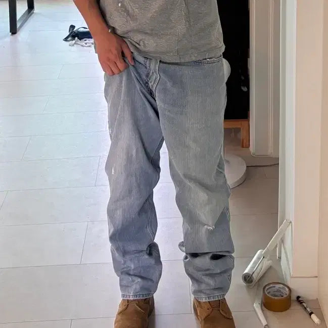 [BUNJANG] 00s Vintage Levi's 550 Relaxed Fit Jeans 35x34 / 00s 빈티지 리바이스 550 릴렉스핏 35x34
