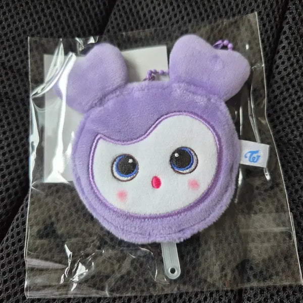 [BUNJANG] TWICE Sana Saburina Mini Uchiwa Keychain / 트와이스 사나 사부리 미니 피켓 우치와 키링