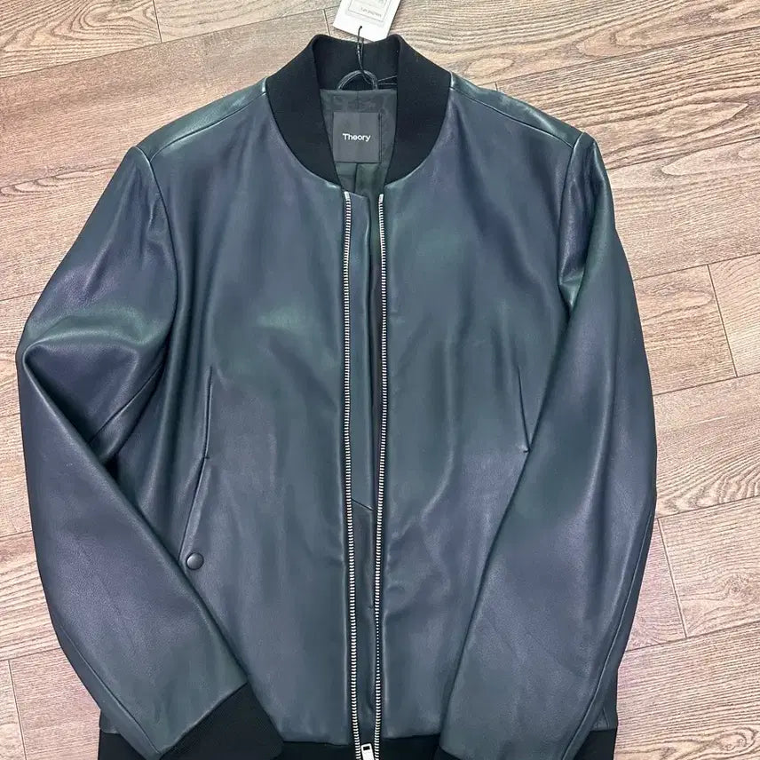 [BUNJANG] Theory Malone Lambskin Leather Bomber Jacket / 띠러리 말론 양가죽 자켓 (95-100 정도)
