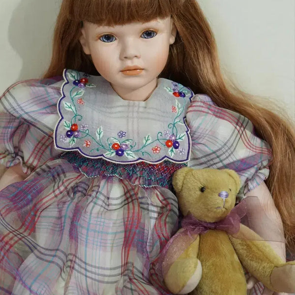 [BUNJANG] Polldoll 24-inch Porcelain Doll 'Alicia' / 폴린돌 24인치.포세린돌.포세린인형.비스크돌