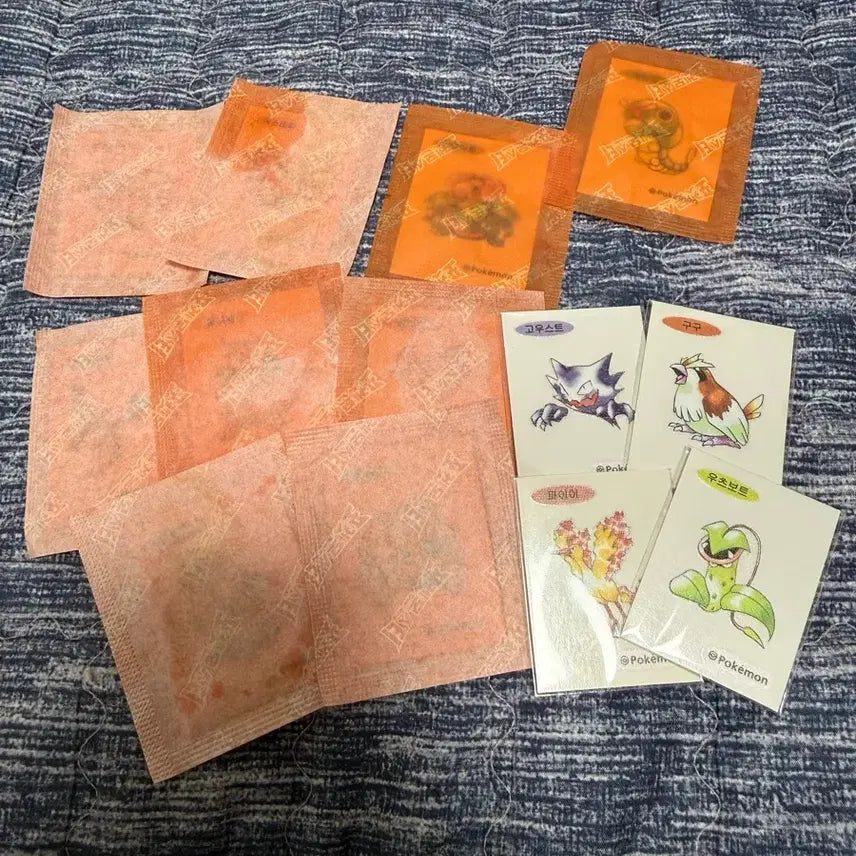[BUNJANG] Pokemon Stickers (Tti-bu-ssal) / 포켓몬 스티커 띠부씰 팝니다!!